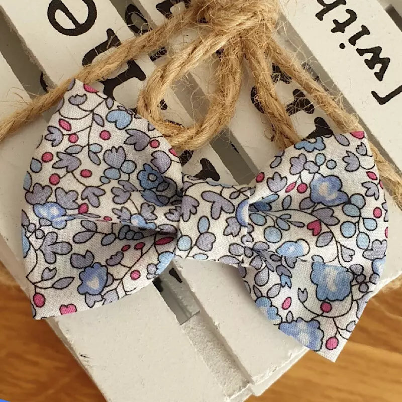C.a.lylie Barrette anti glisse couleur liberty eloise bleu