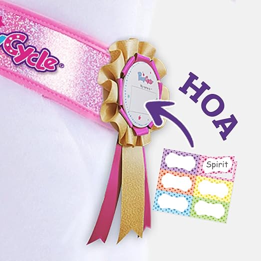 Pony Cycle Set Nourriture et Soins Rose