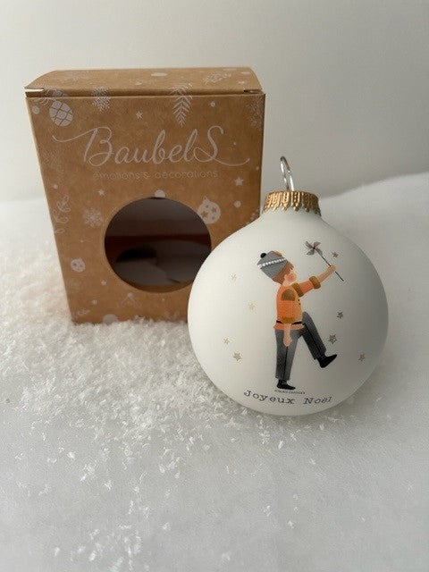 Boule de Noël Casse Noisette Joyeux Noël Baubels