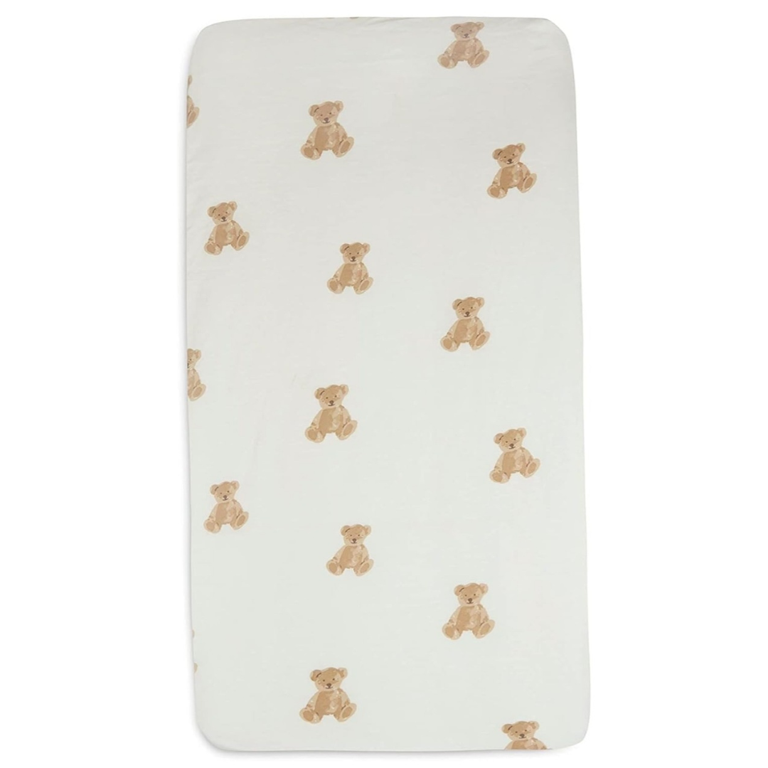 Jollein Drap housse jersey 60 x 120 cm Teddy Bear