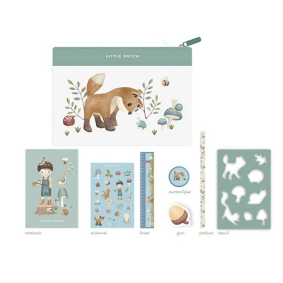 Little Dutch Set de papeterie Forest Friends