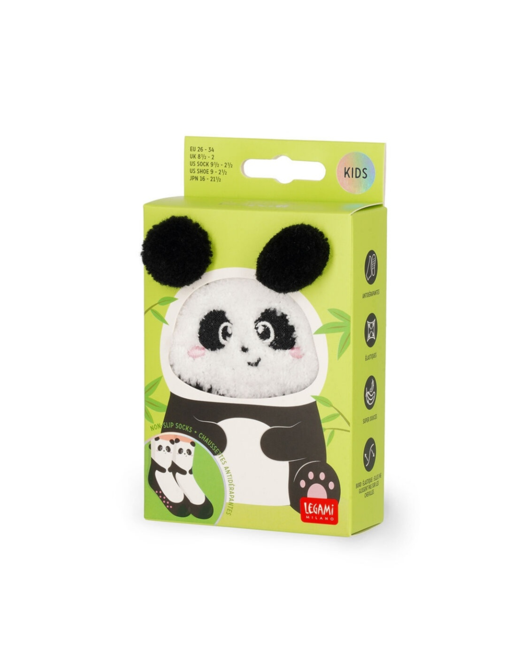 Legami Chaussettes antidérapantes enfant Panda