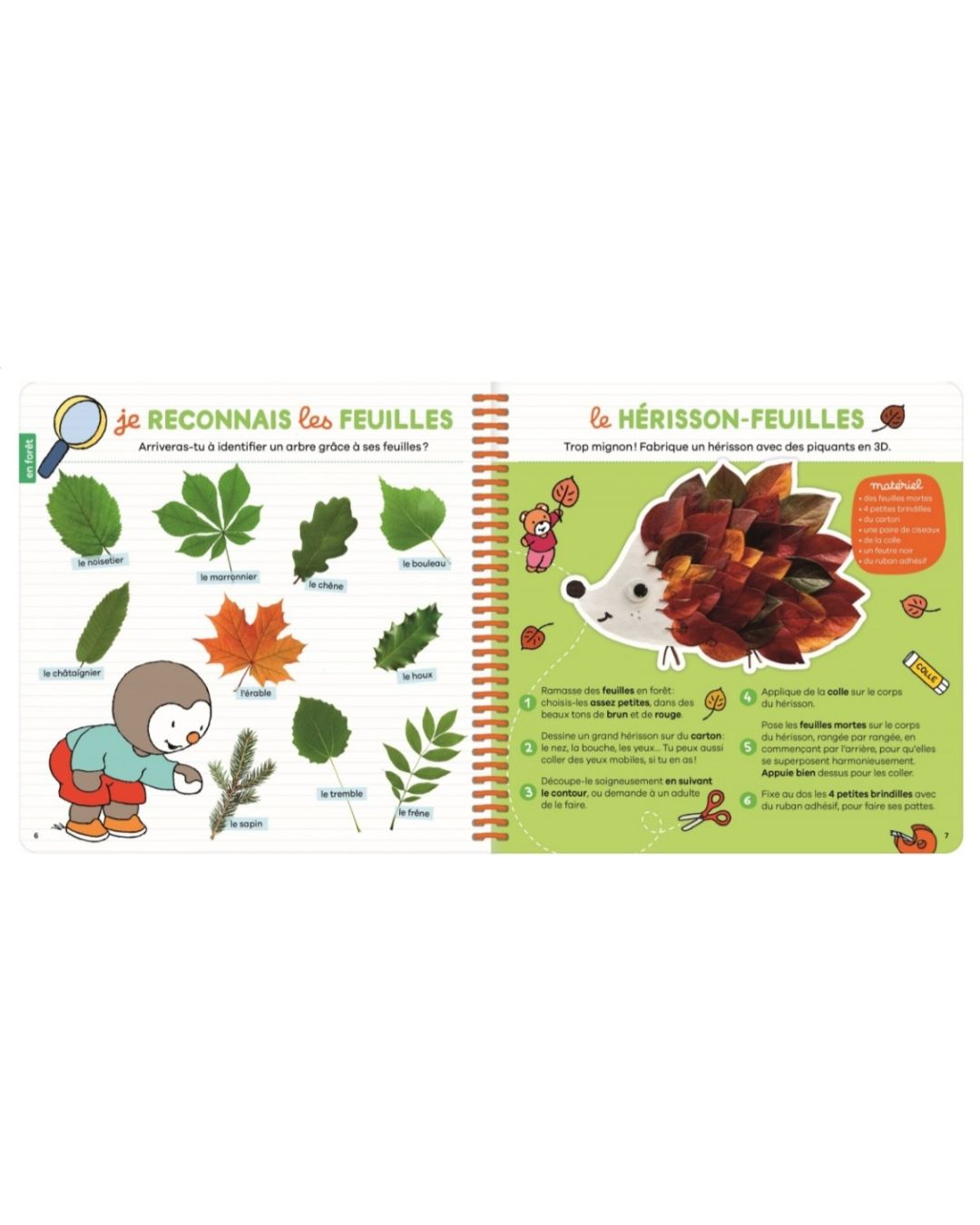 Livre T'choupi Mes activités nature super simples