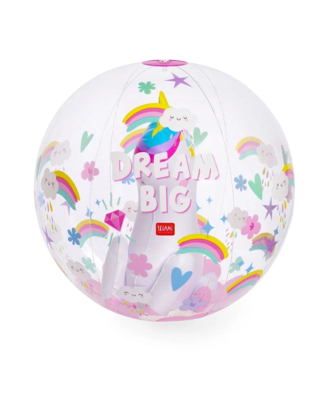Legami Ballon de plage gonflable Unicorn