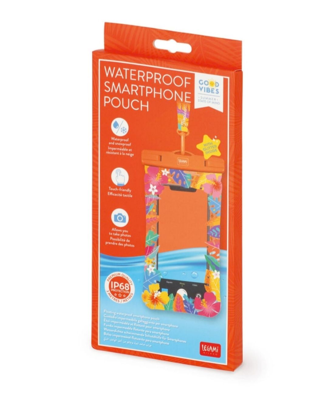 Legami Étui imperméable pour Smartphone Tropicana Dream
