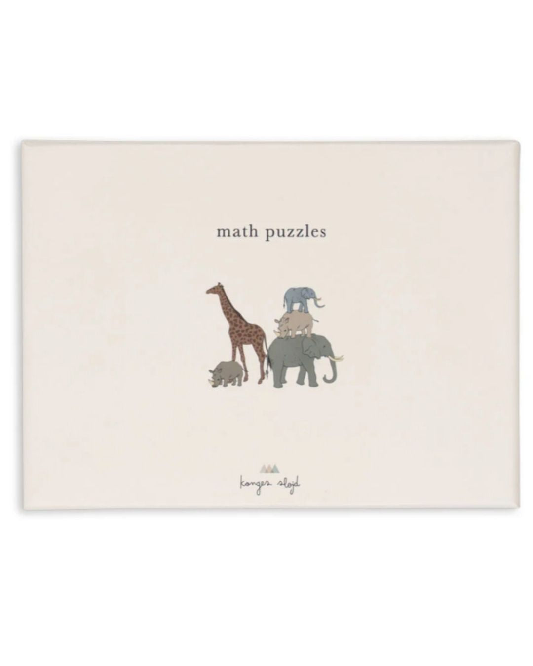 Konges Slojd Puzzle Maths