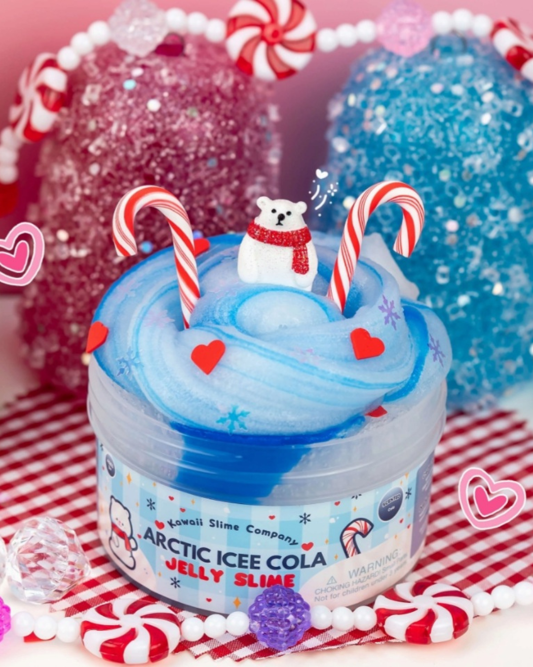 Kawaii Slime Company Slime Signature Dôme Ours Polaire