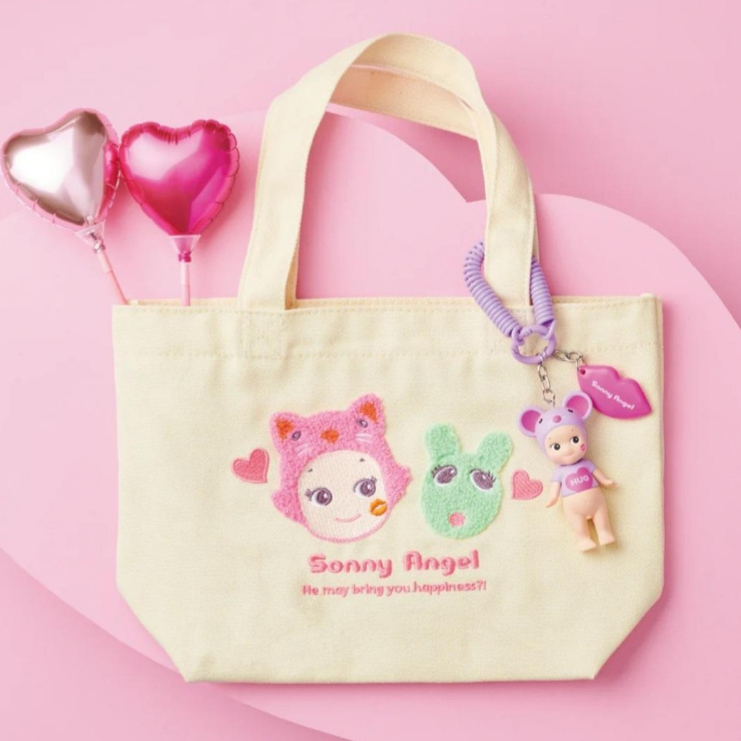 Sonny Angel Tote Bag Kiss Kiss