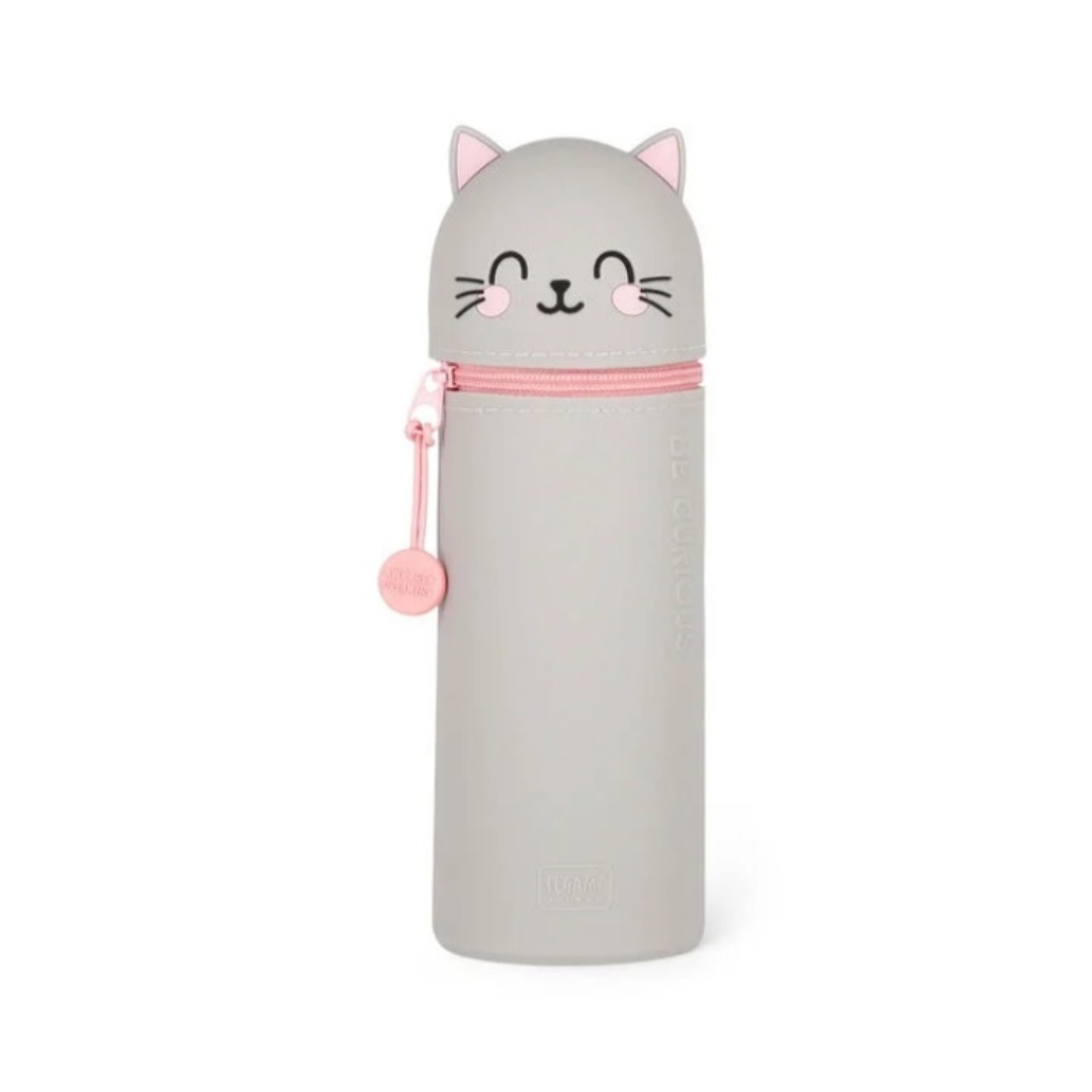 Legami Trousse en silicone souple 2 en 1 Kitty