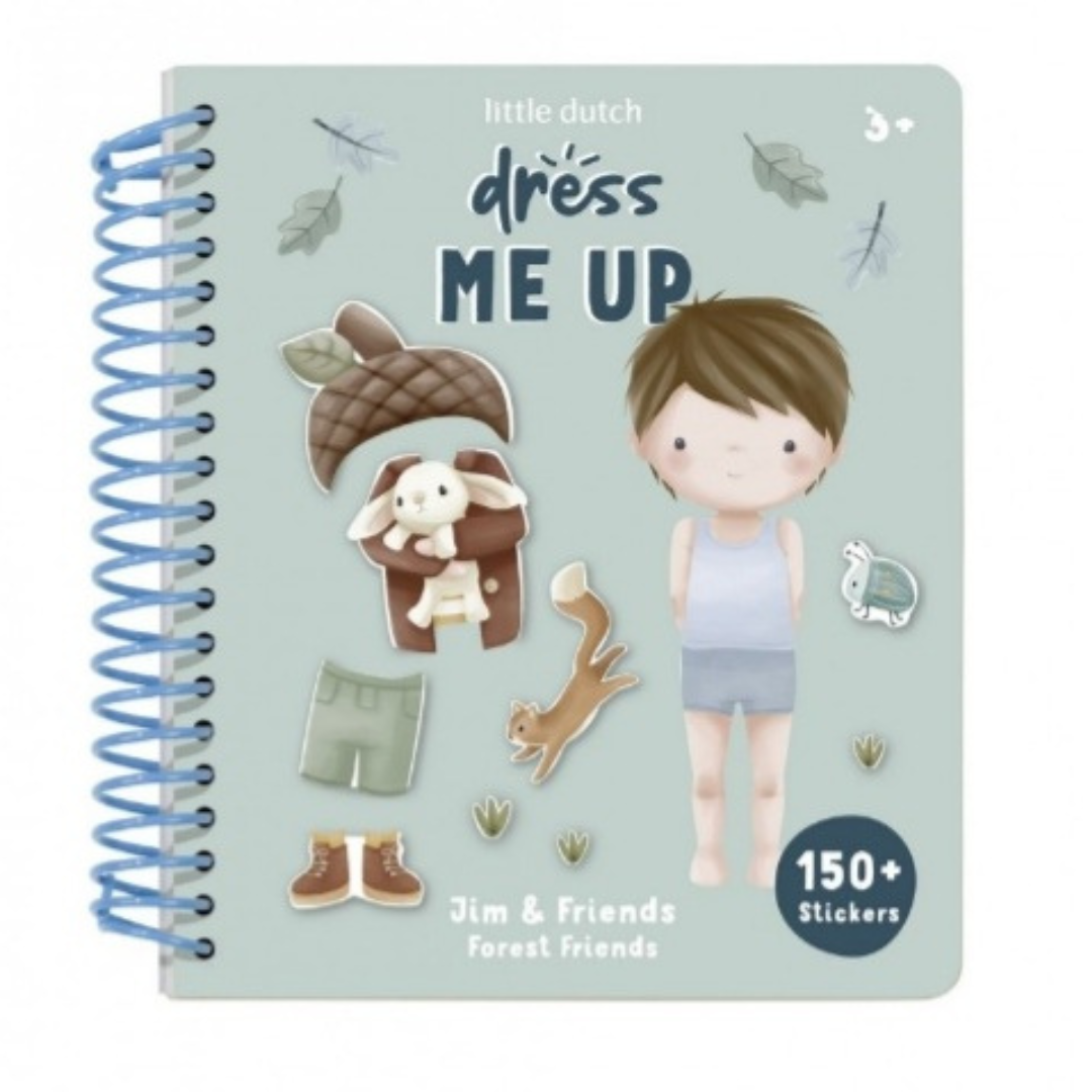 Little Dutch Livre Habille ton personnage Jim & Friends