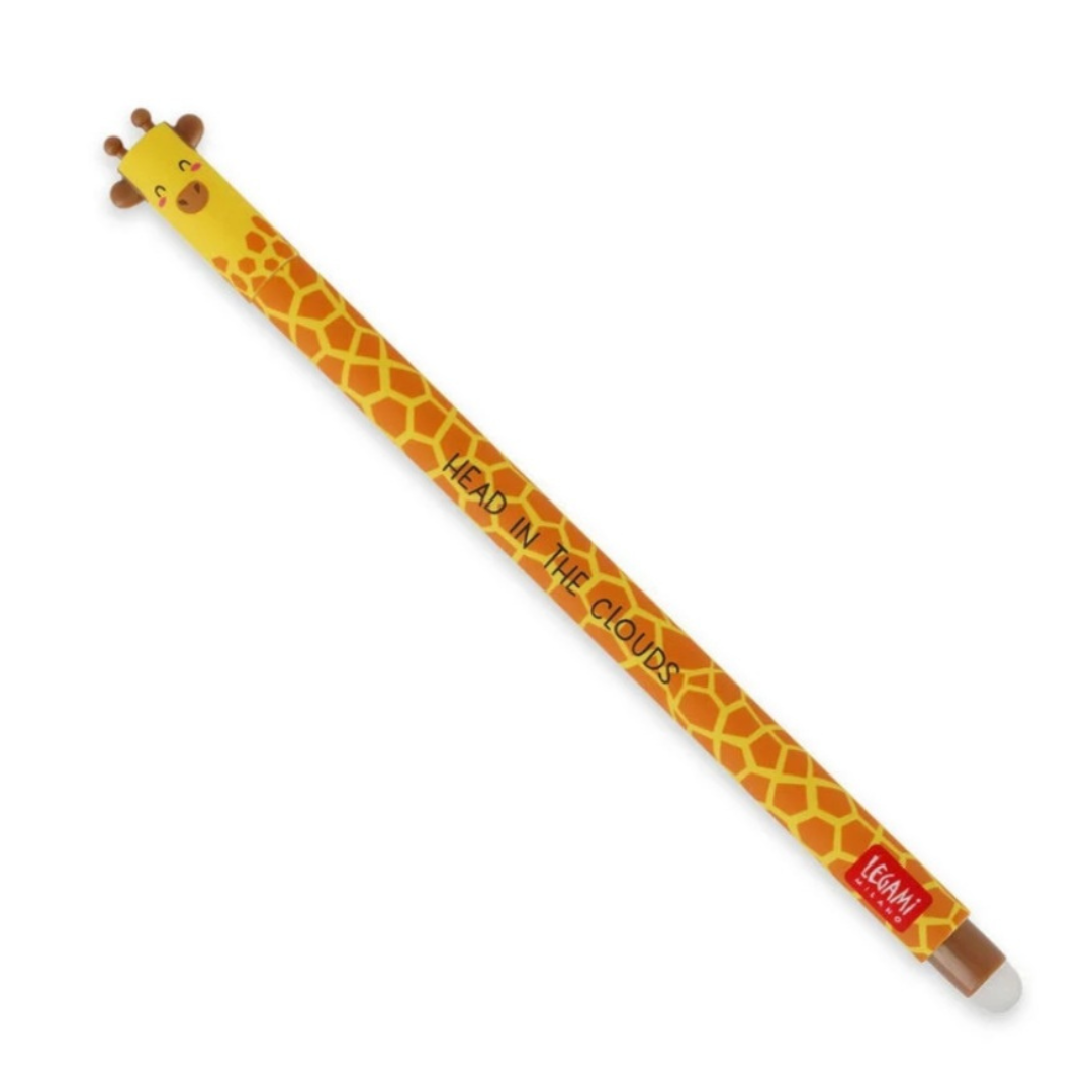 Legami Stylo à encre gel effaçable Giraffe