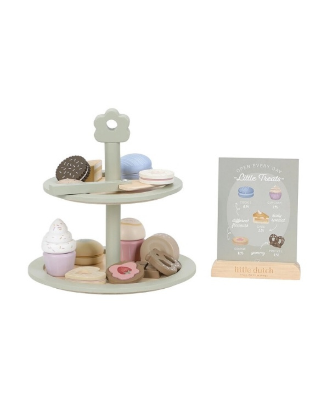 Little Dutch Set à pâtisseries en bois