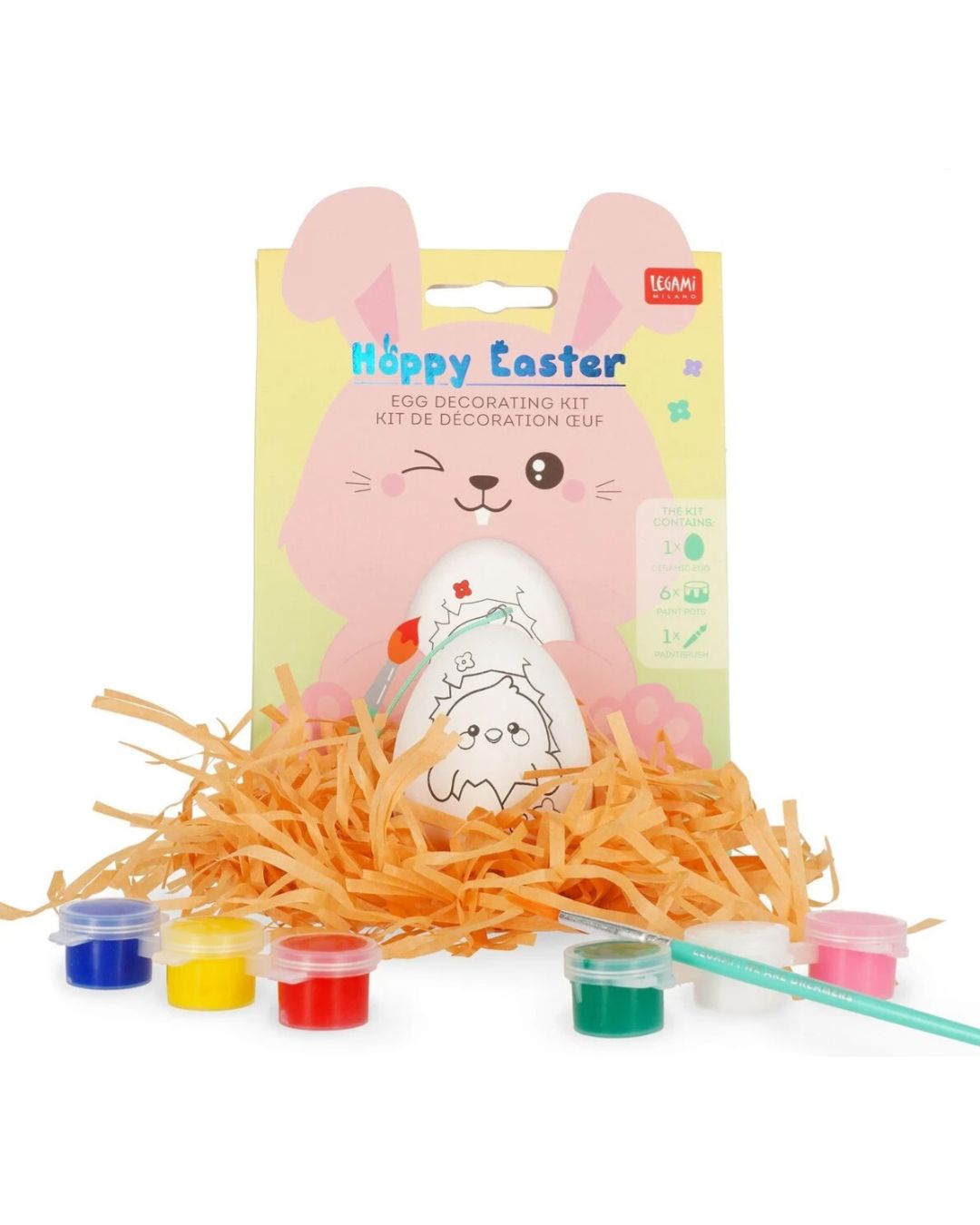 Legami Kit de décoration Oeuf Hoppy Easter