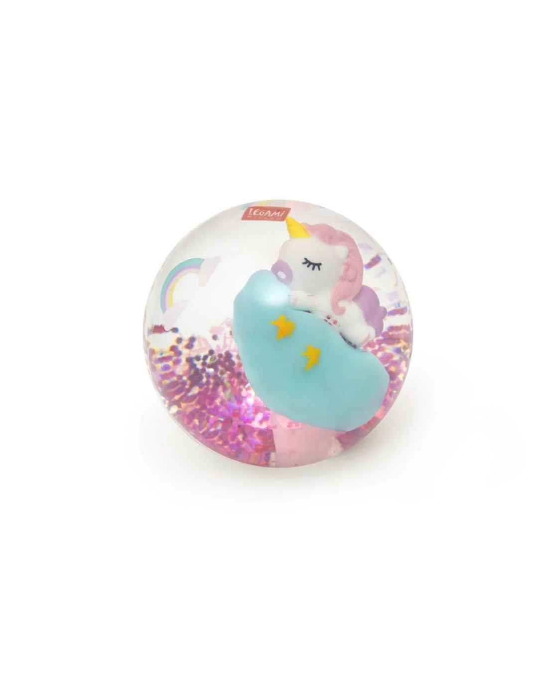 Legami Balle rebondissante lumineuse Licorne