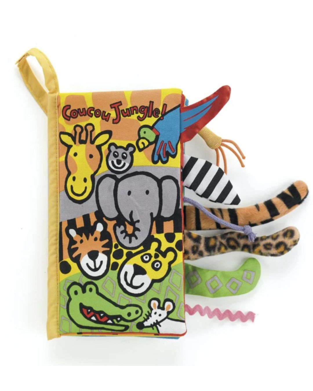 Jellycat Livre d'éveil Coucou Jungle !