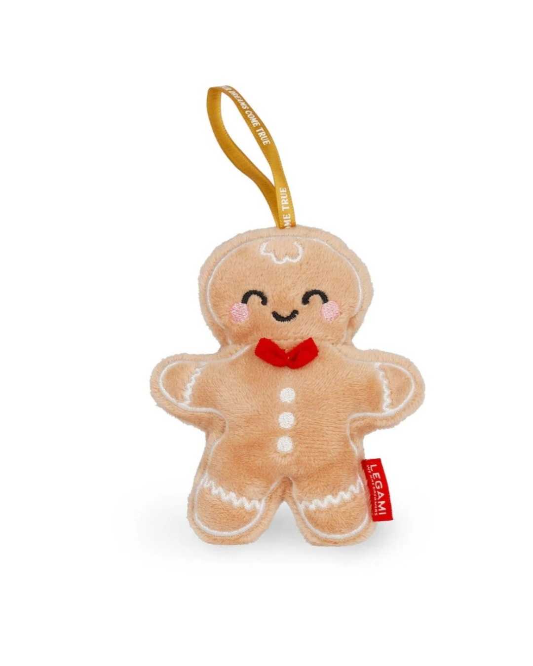 Legami Décoration de Noël en peluche Gingerbread
