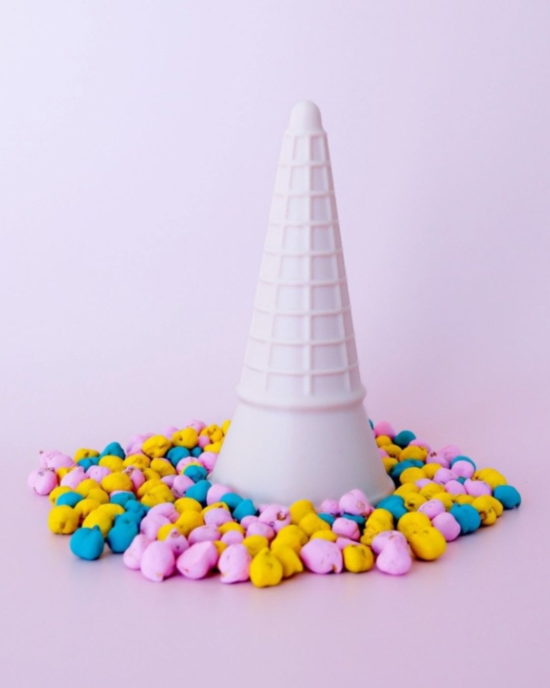 Play Sense Cône de glace beige pour pâte à modeler