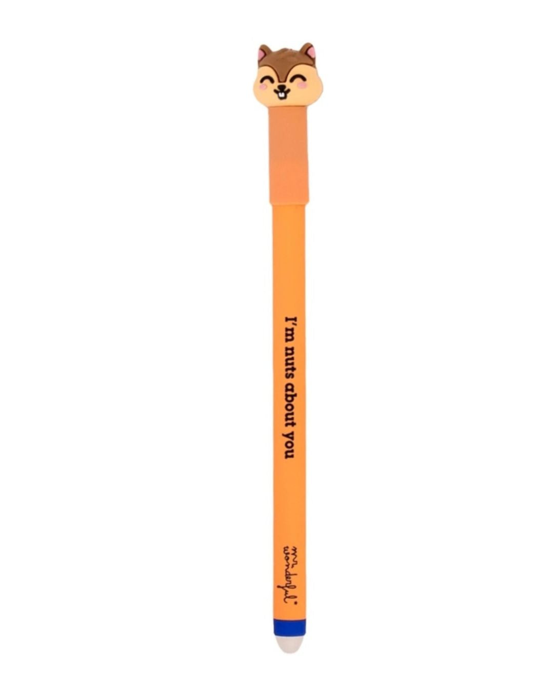 Mr. Wonderful Stylo effaçable Bo-Bo Écureuil - I’m nuts about you