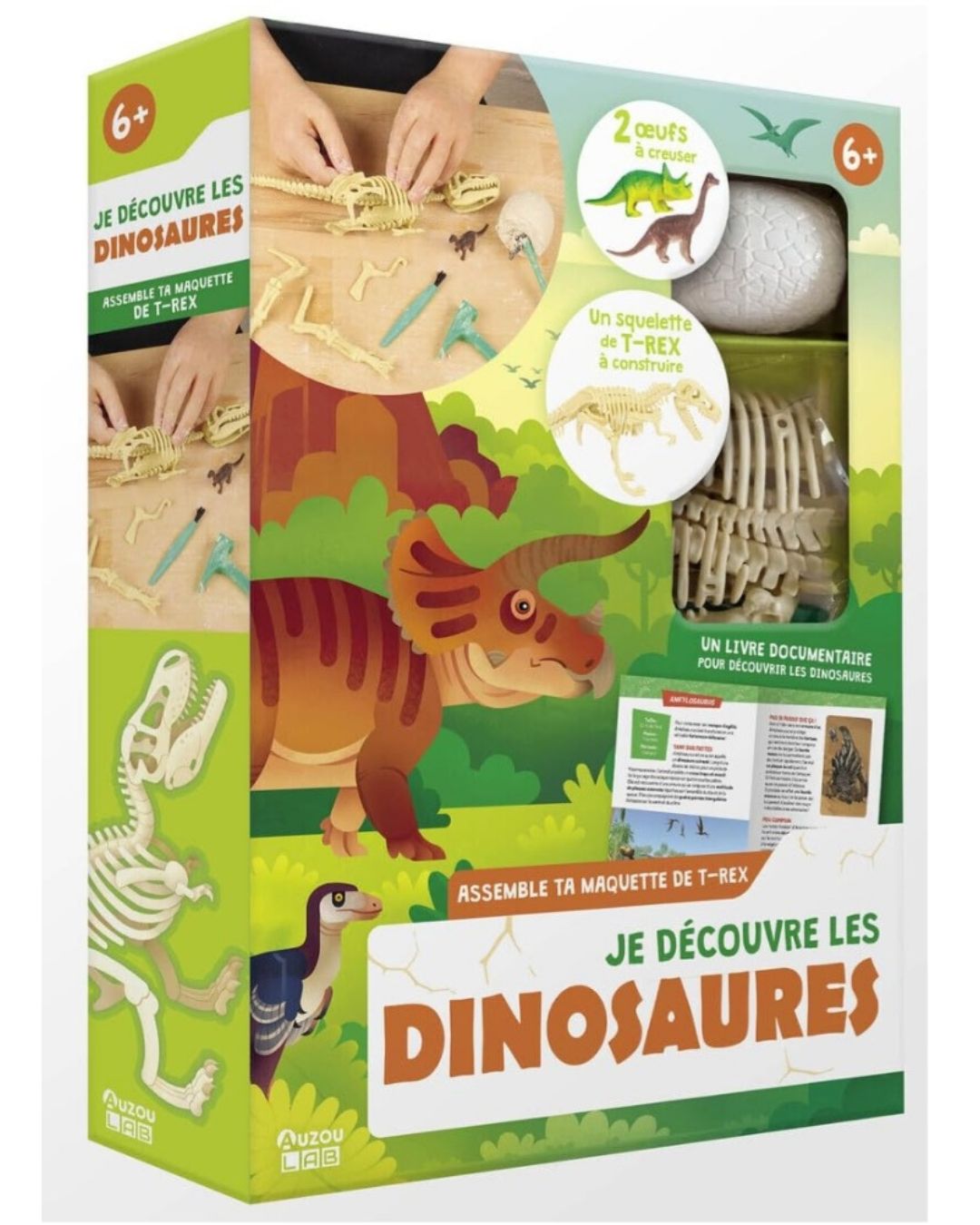 Auzou Lab Je découvre les dinosaures