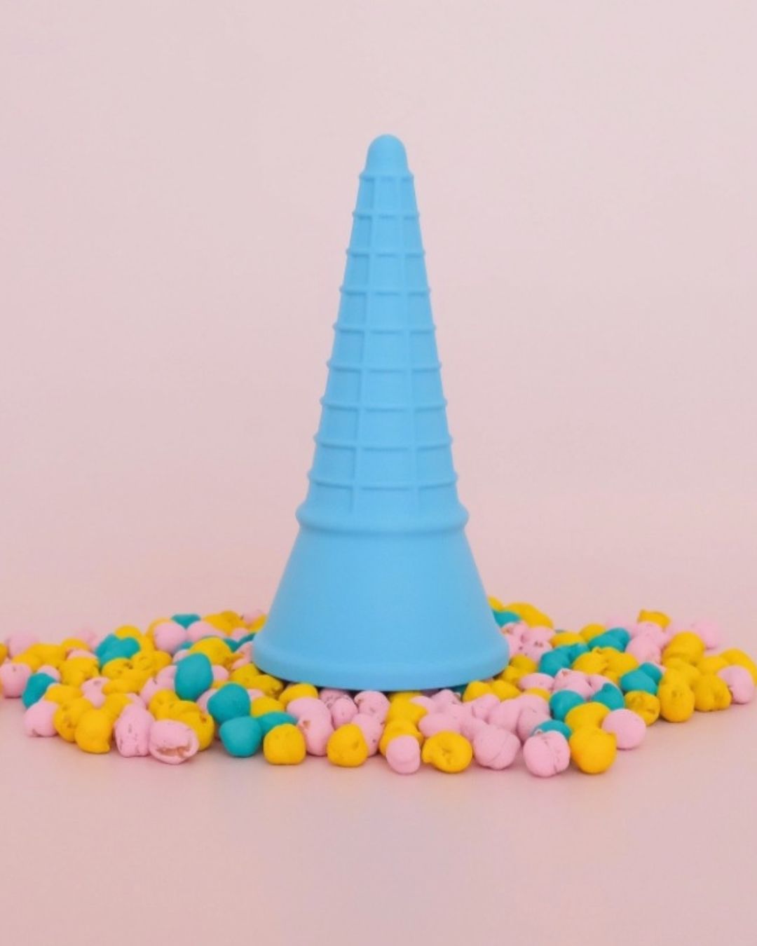 Play Sense Cône de glace bleu pour pâte à modeler