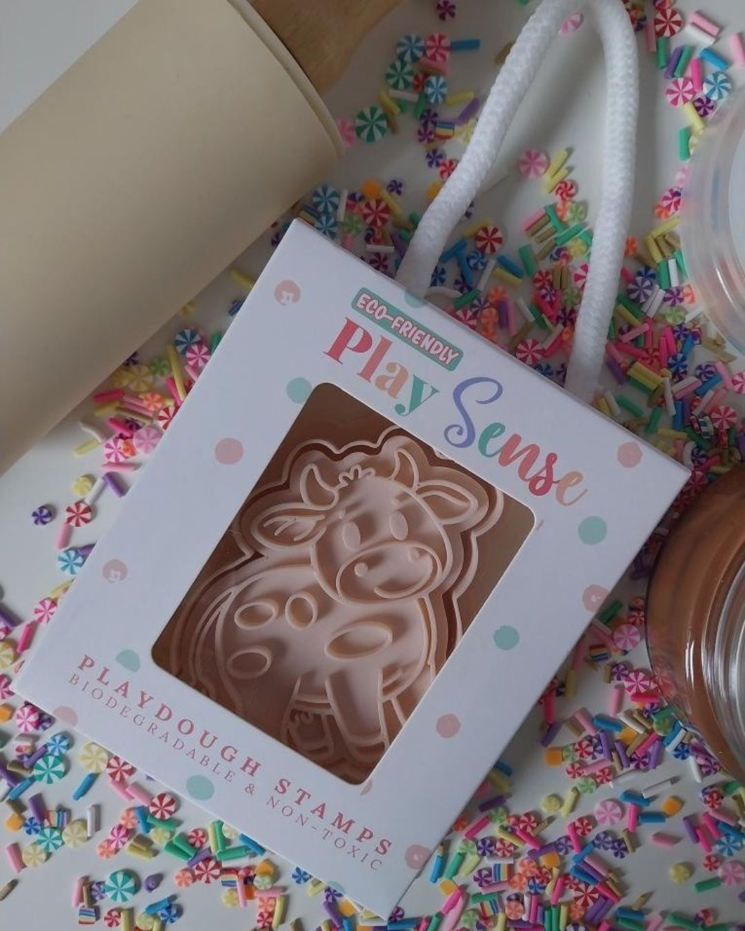 Play Sense Tampon pâte à modeler Vache