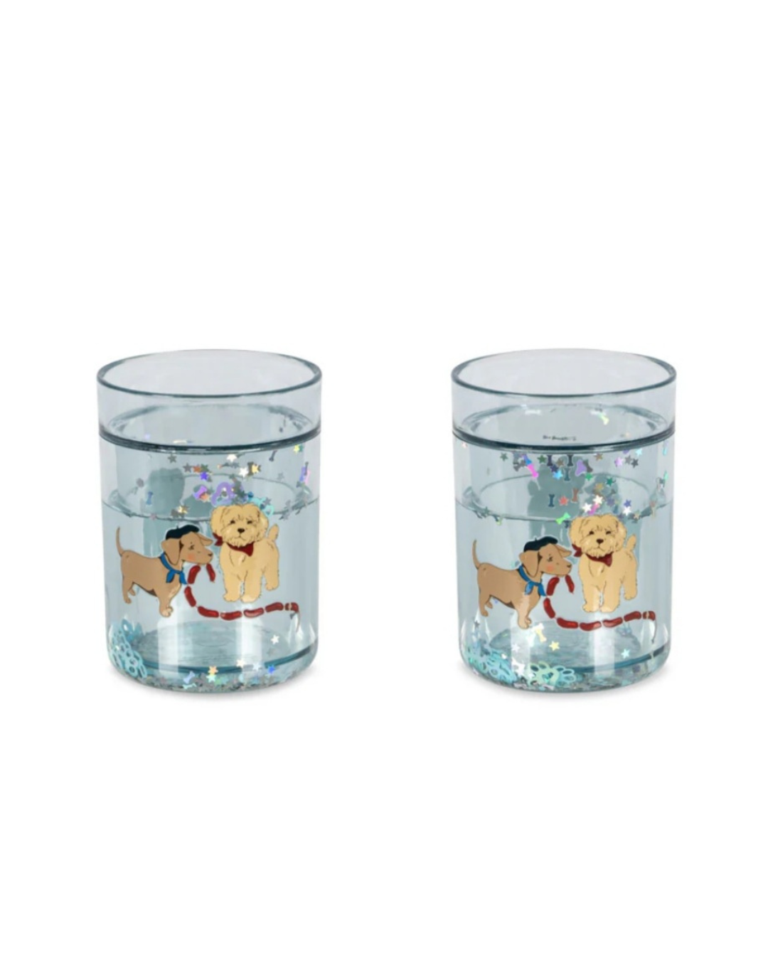 Konges Slojd Lot de 2 verres à paillettes Today's Special