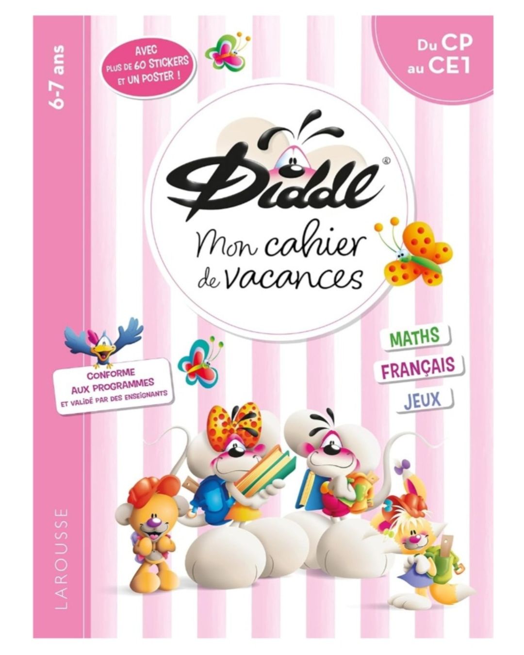 Diddl Cahier de vacances du CP au CE1