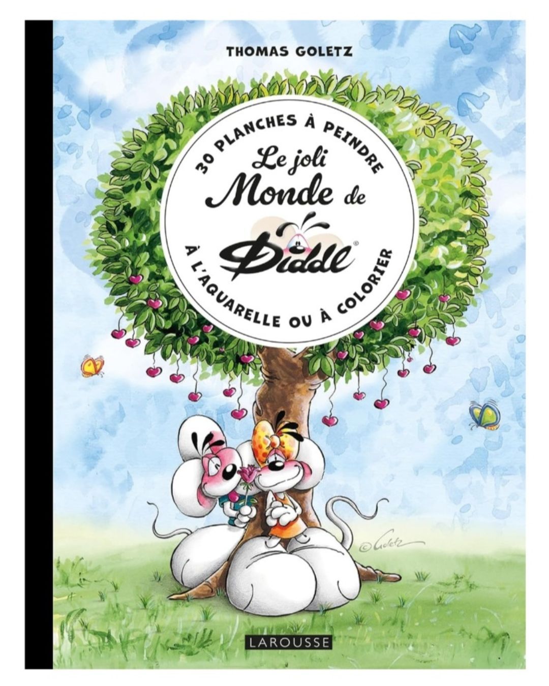 Le joli monde de Diddl - 30 planches à peindre à l’aquarelle ou à colorier