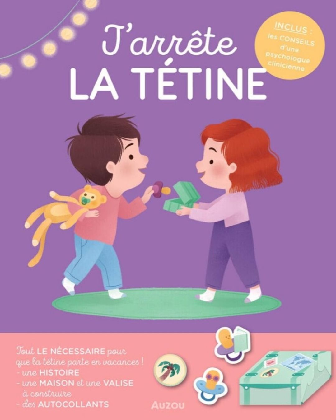 Livre J’arrête la tétine