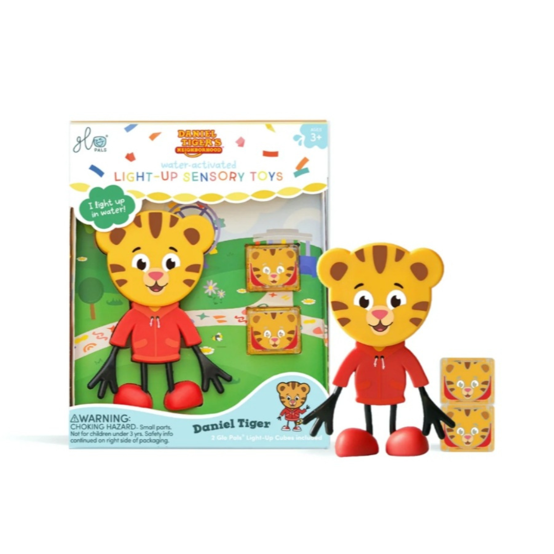 Glopals Personnage lumineux et sensoriel Daniel le Tigre
