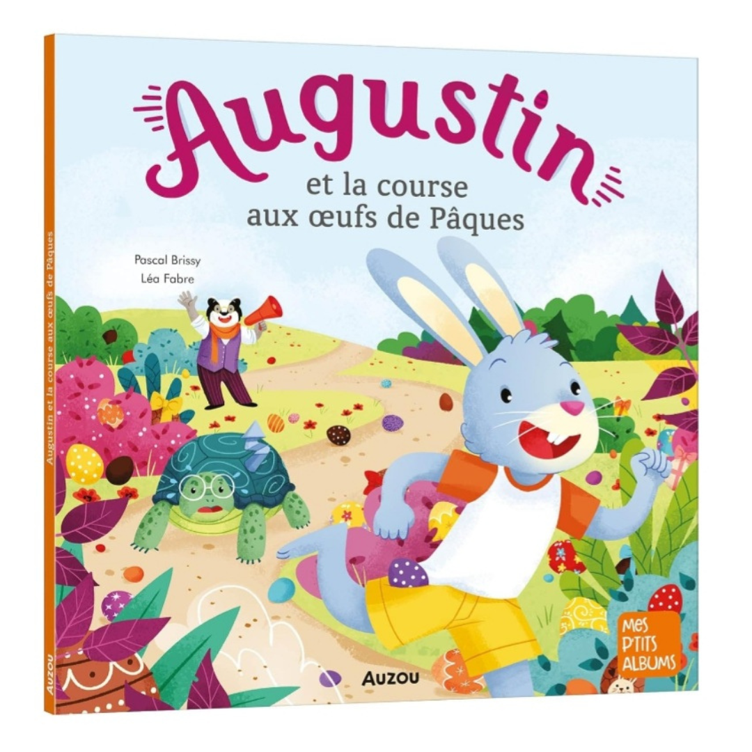 Livre Augustin et la course aux œufs de Pâques