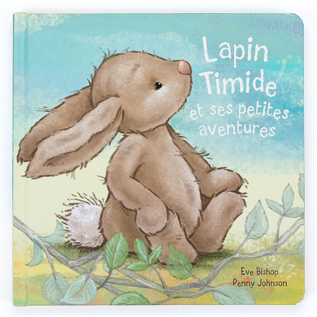 Livre Jellycat Lapin Timide et ses petites aventures