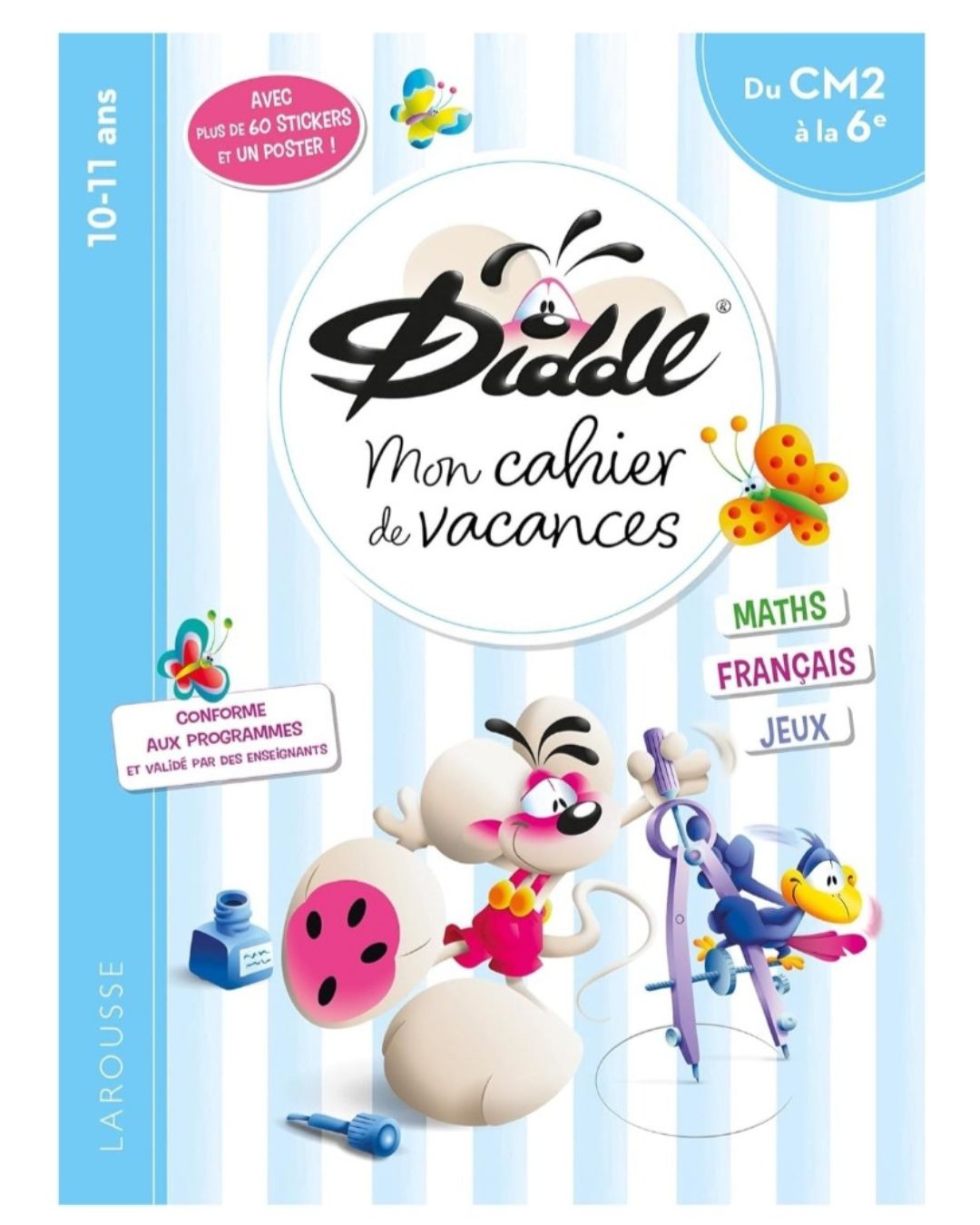 Diddl Cahier de vacances du CM2 à la 6ème
