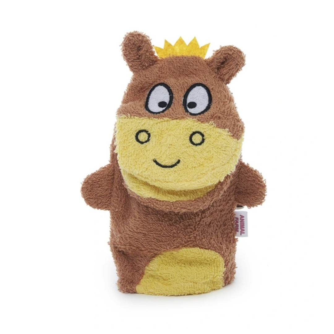 Isabelle Laurier Gant de toilette marionnette enfant Cheval