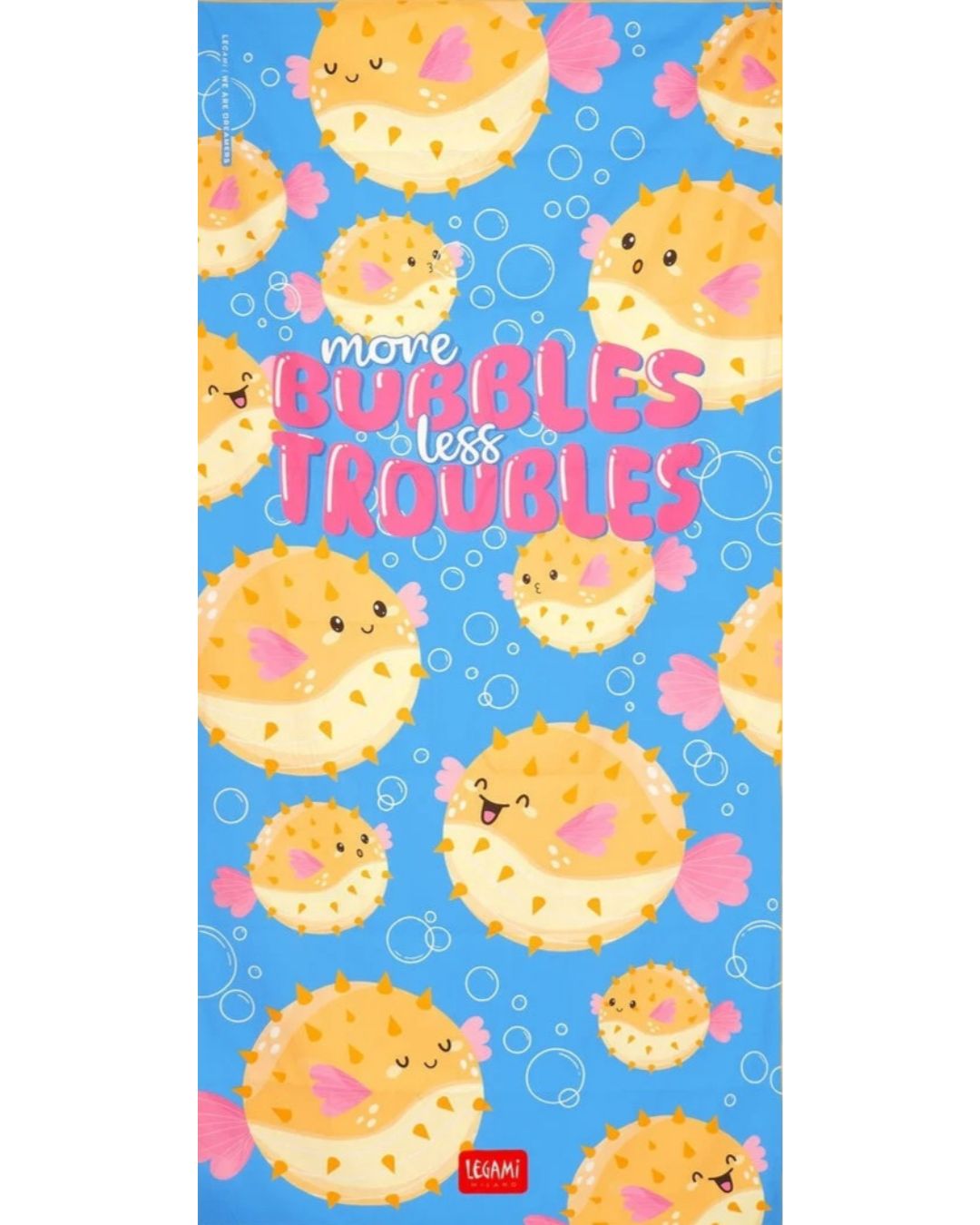 Legami Drap de plage Pufferfish