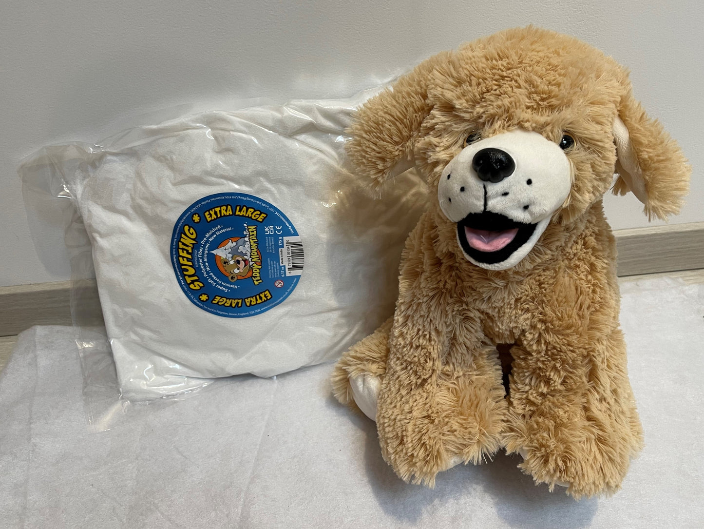 "Fabrique ta peluche" Peluche Chien Golden Retriever Goldie The Retriever
