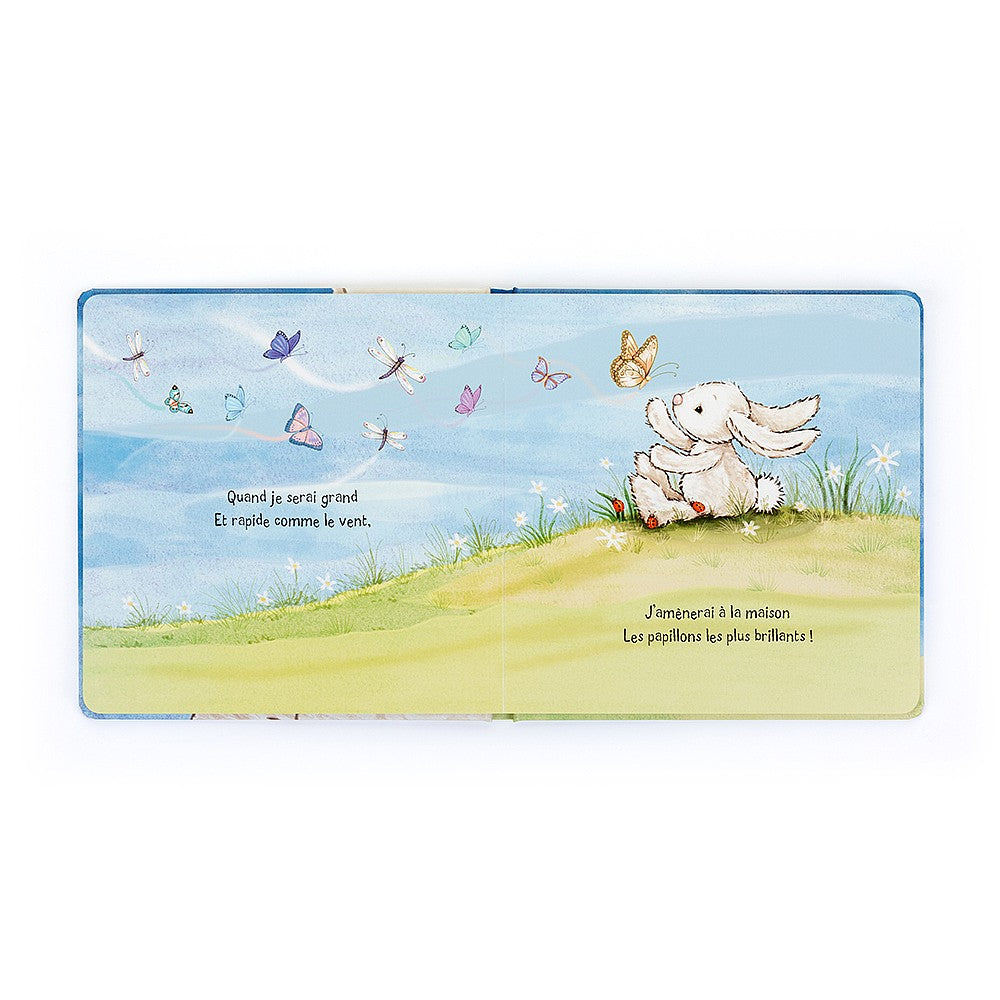 Livre Jellycat Lapin Timide veut grandir