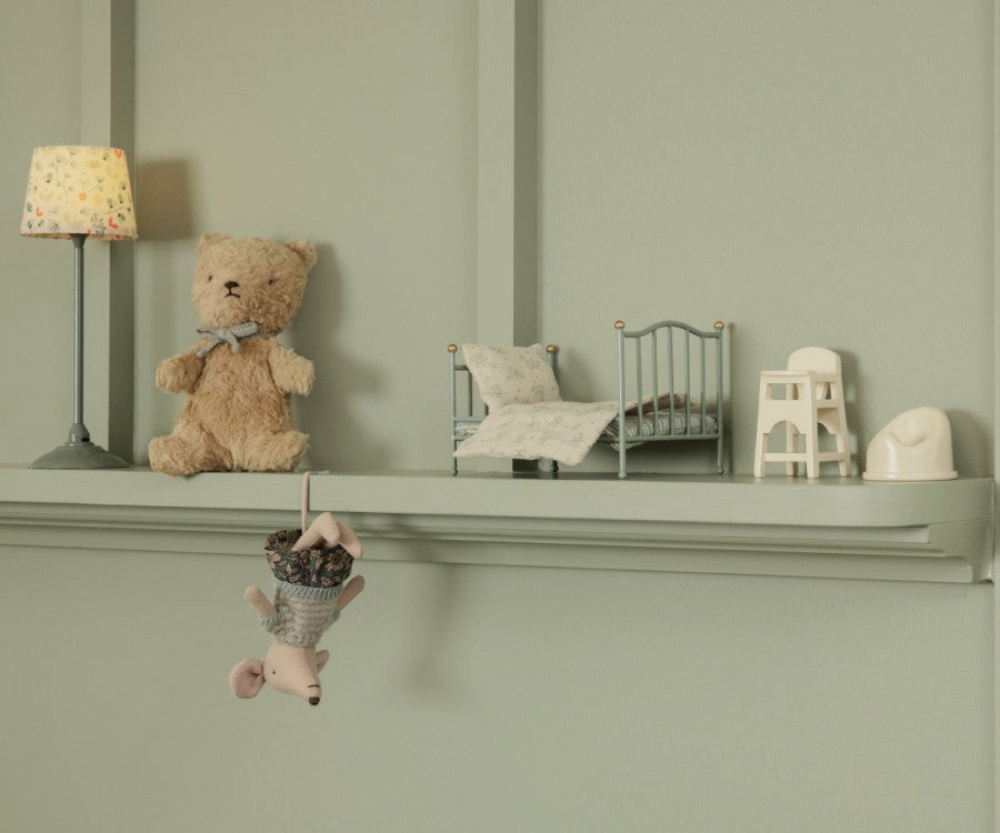 Maileg Lit Souris Vintage rose