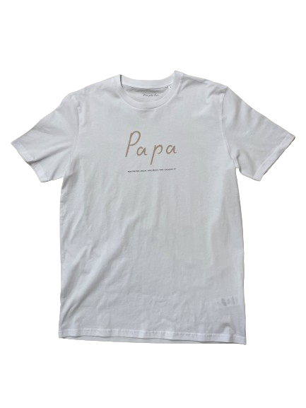T-Shirt adulte "Papa mon premier amour, mon héros pour toujours"