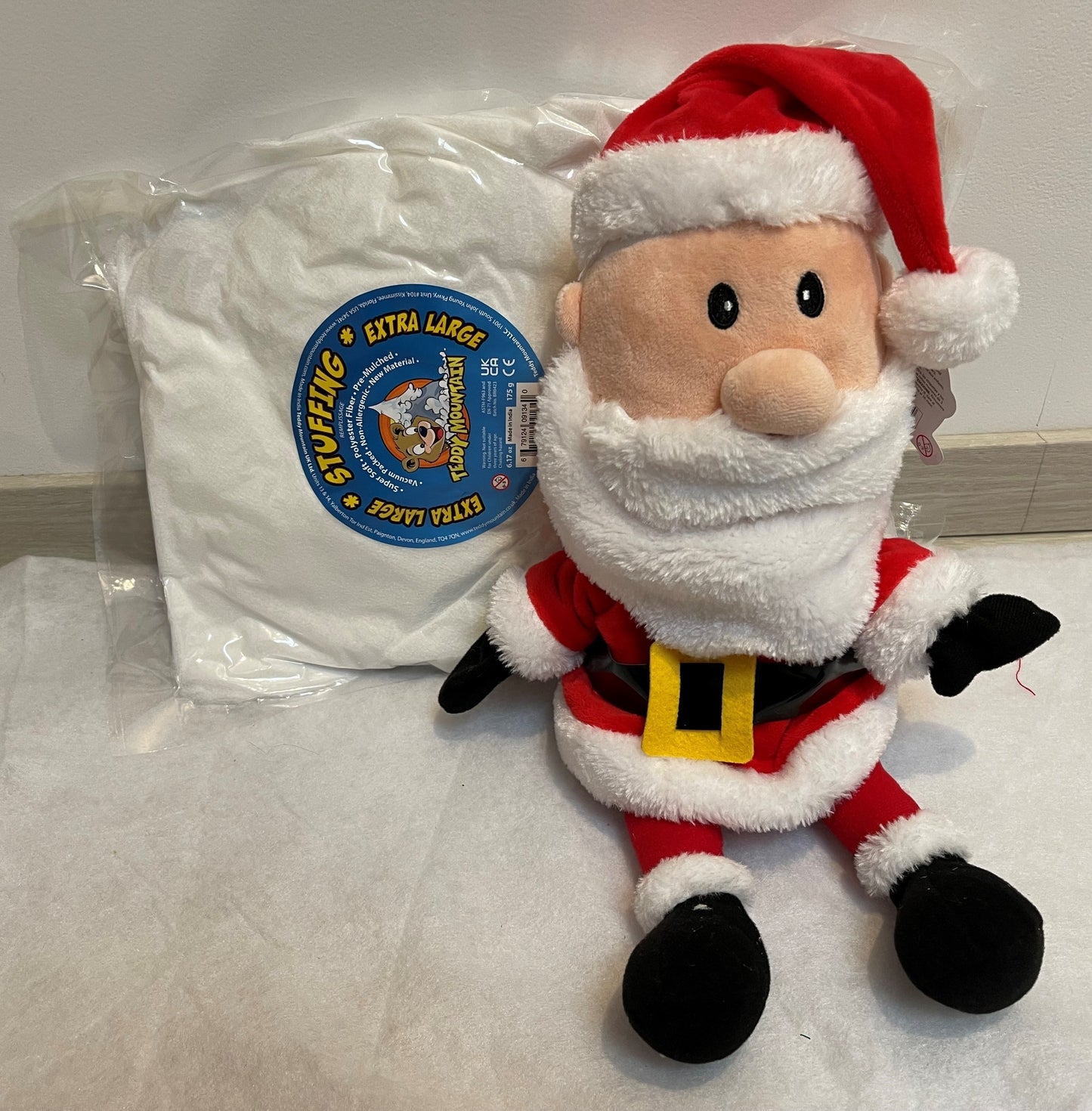 "Fabrique ta peluche" Peluche Père Noël