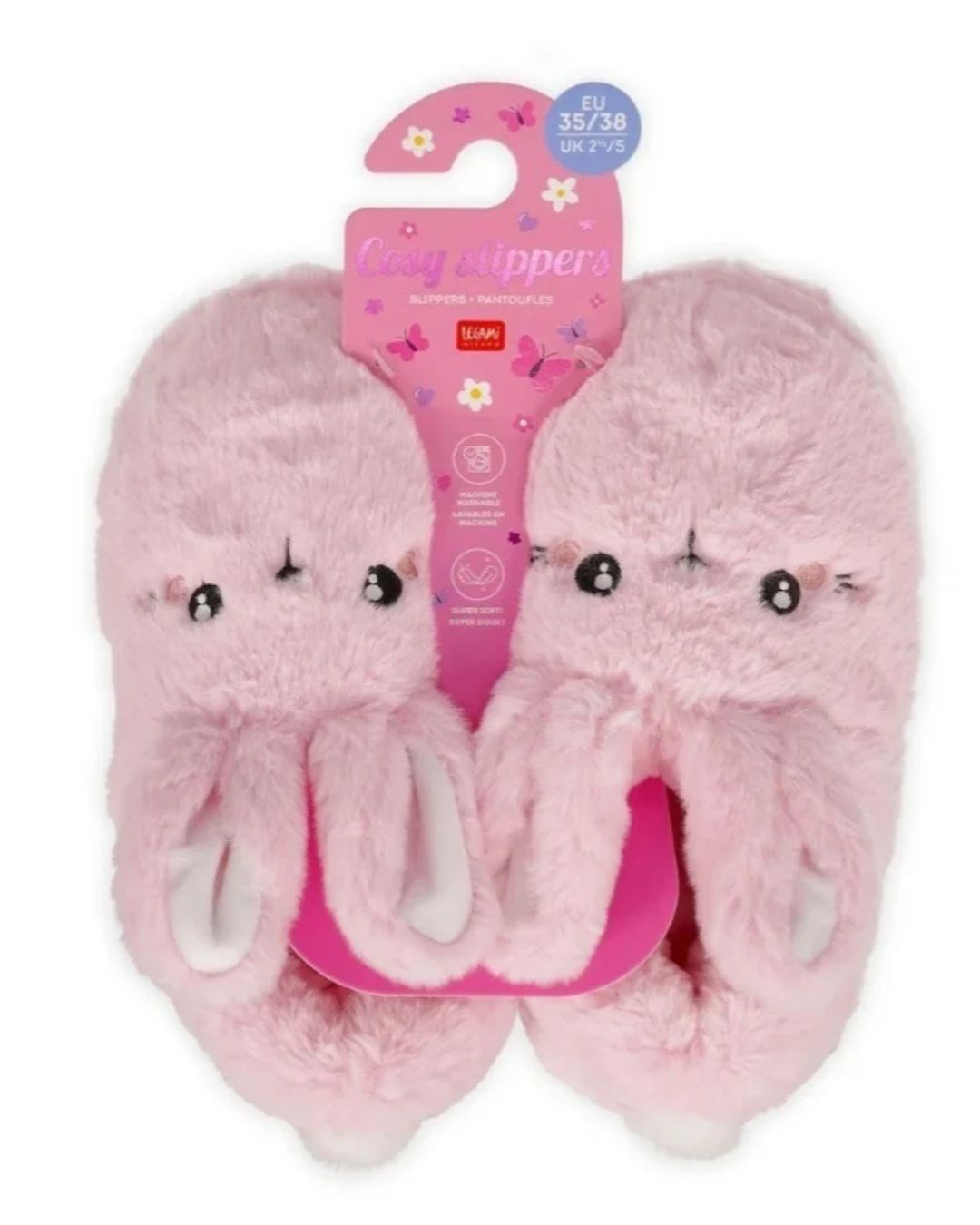 Legami Pantoufles Bunny Cosy Slippers Pointure 35-38