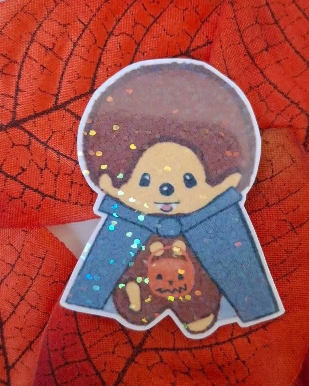 Sticker holographique Monchhichi