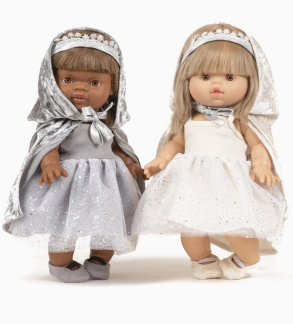 Minikane Les P’tits Deguiz’ - Ensemble Fée des Glaces gris argent