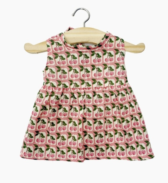 Robe Faustine sans manches en coton Au temps des cerises