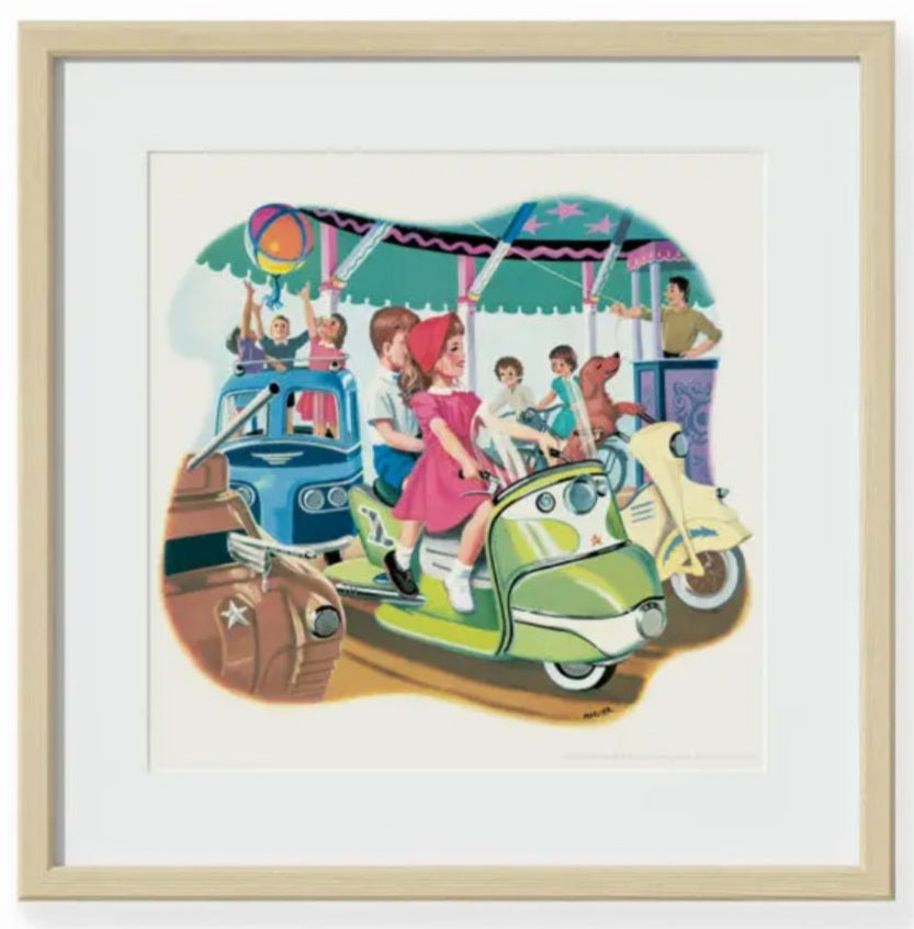 Affiche Martine à la fête foraine