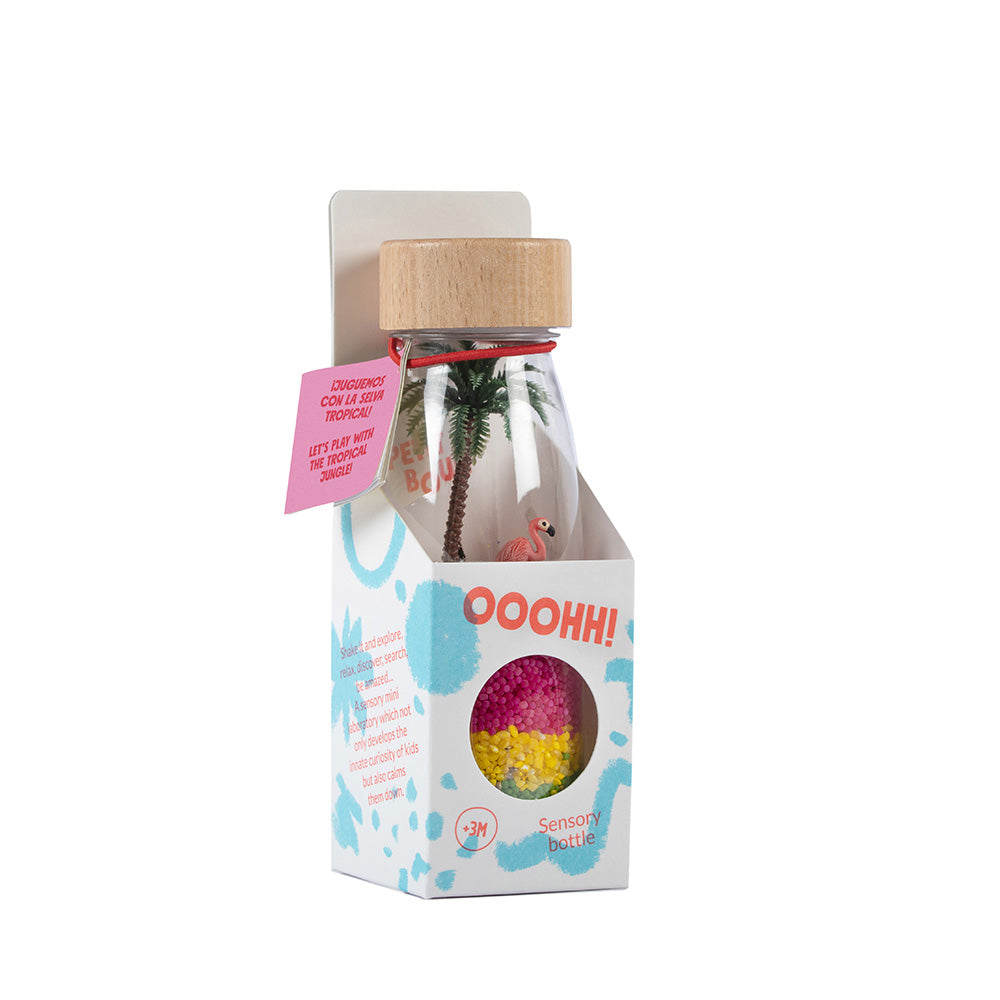 Petit Boum Bouteille sensorielle Spy Flamant Rose