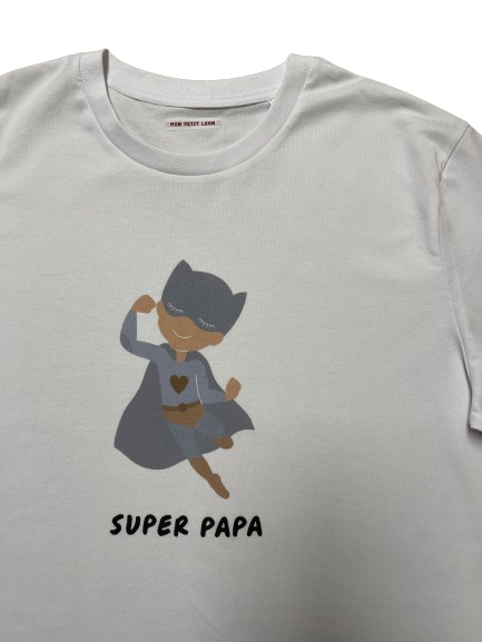 T-shirt adulte "Super papa"