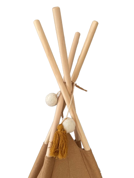 Tipi enfant moutarde