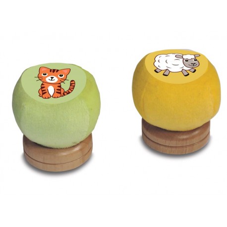 Coffret Mes Dou'dou' à tamponner "Animaux" - Crealign