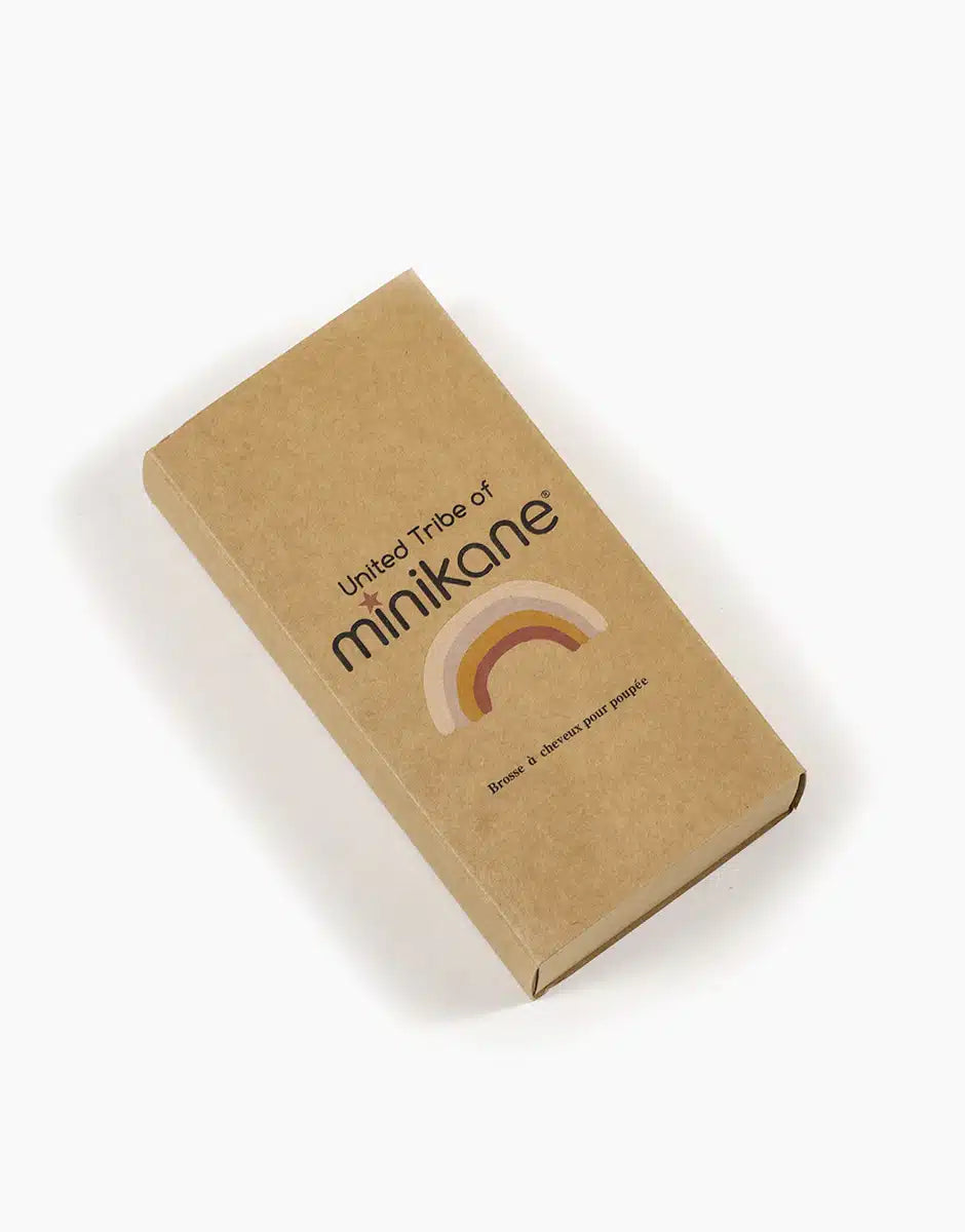 Minikane accessoire cheveux en bois naturel pour poupée